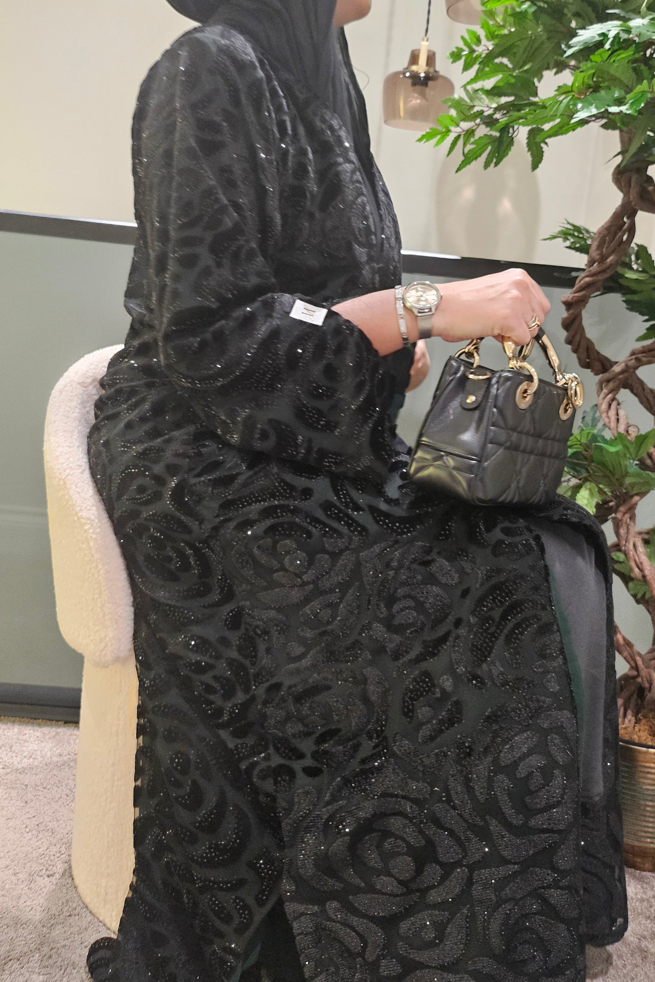 Black Azize Abaya